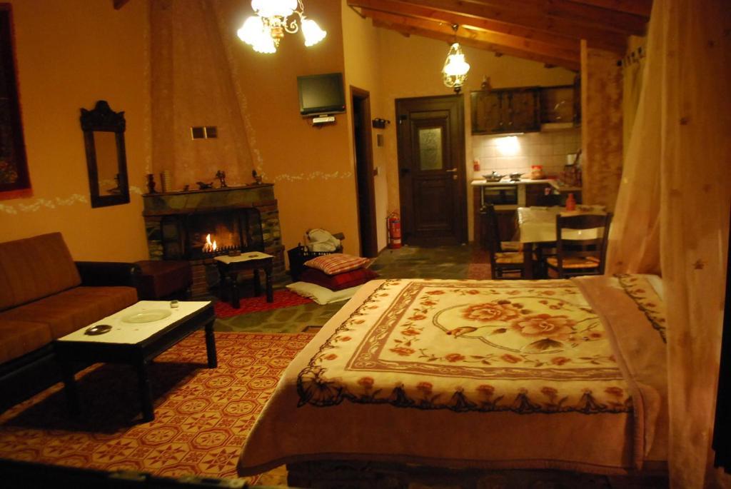 Hotel Tzivaeri Likodhrómion Pokoj fotografie